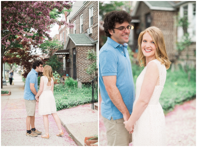 NYC Skyline Engagement Photos Brooklyn Engagement Photographer