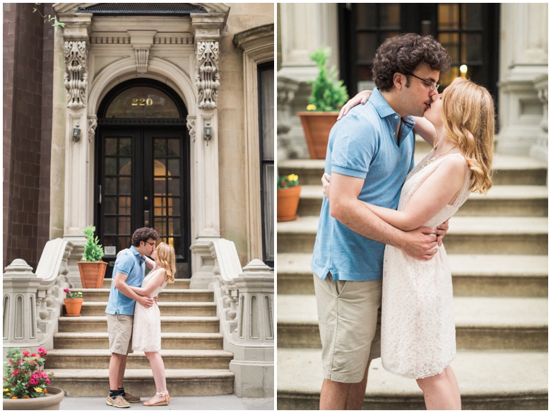 NYC Skyline Engagement Photos Brooklyn Engagement Photographer
