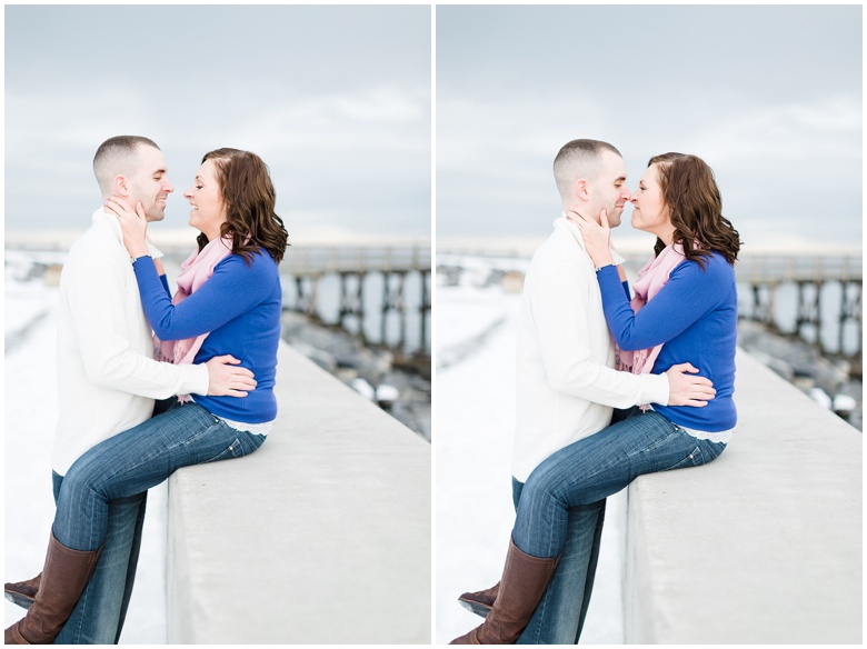 Pink and Purple Engagement Session